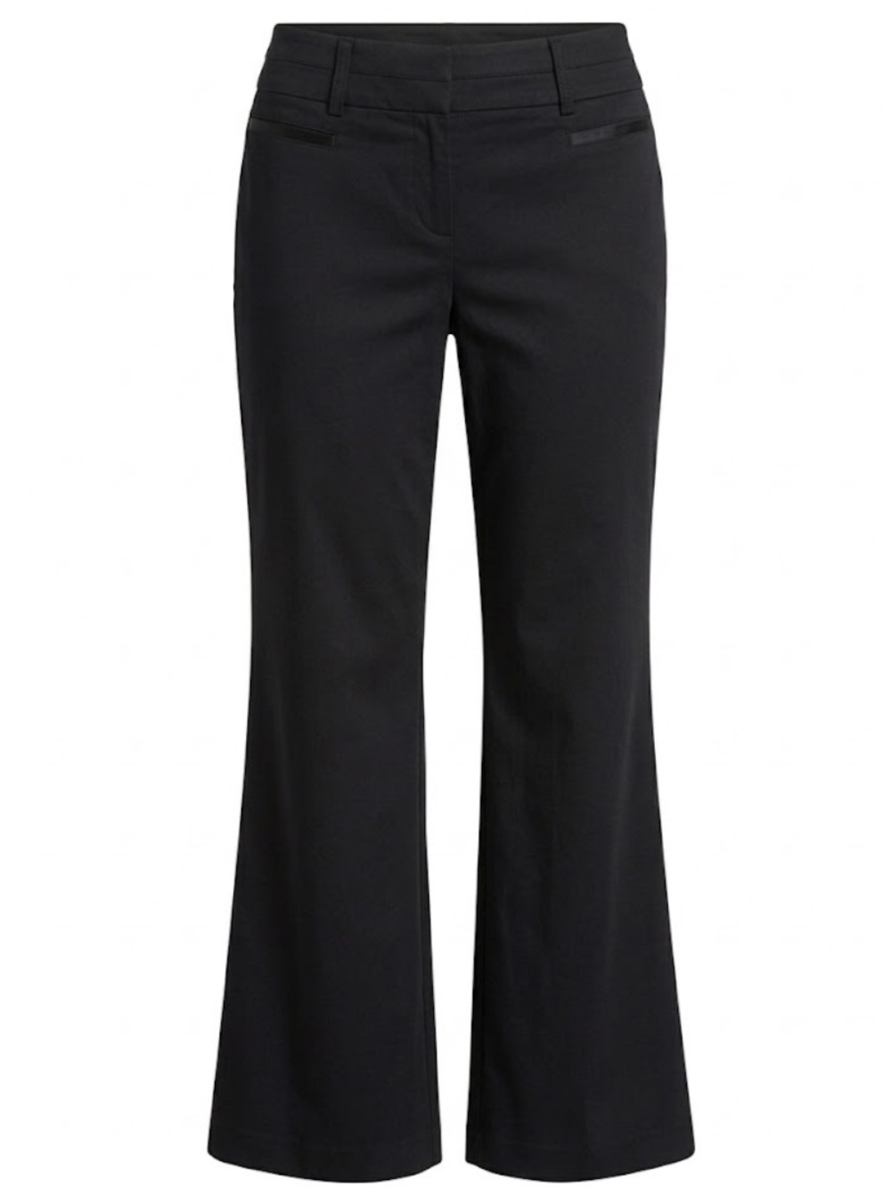 Ricki’s Black Bootcut Flare Pants Y2K Stretch Trousers – Size 10 EUC